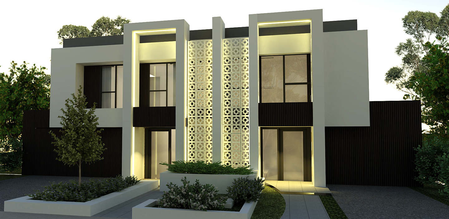 Double garage Draft 17a LED 2 best 4