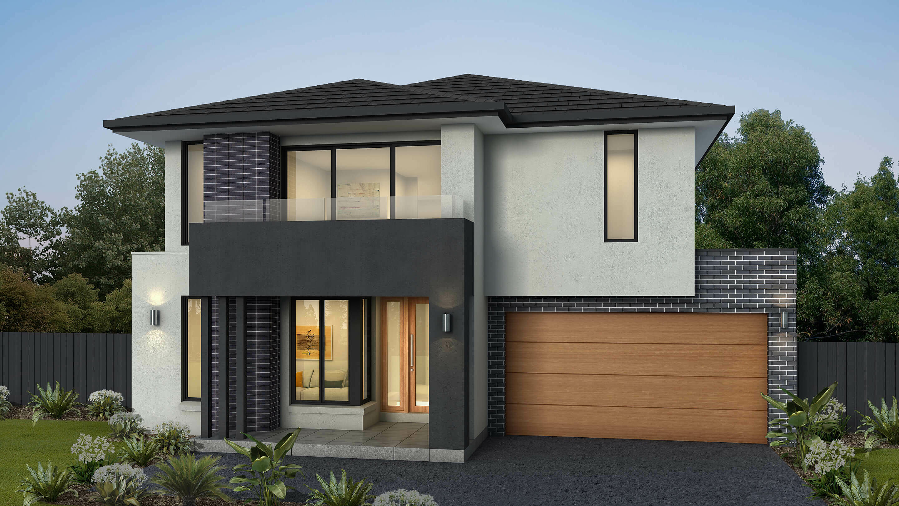 Parkdale facade kingsbridge homes