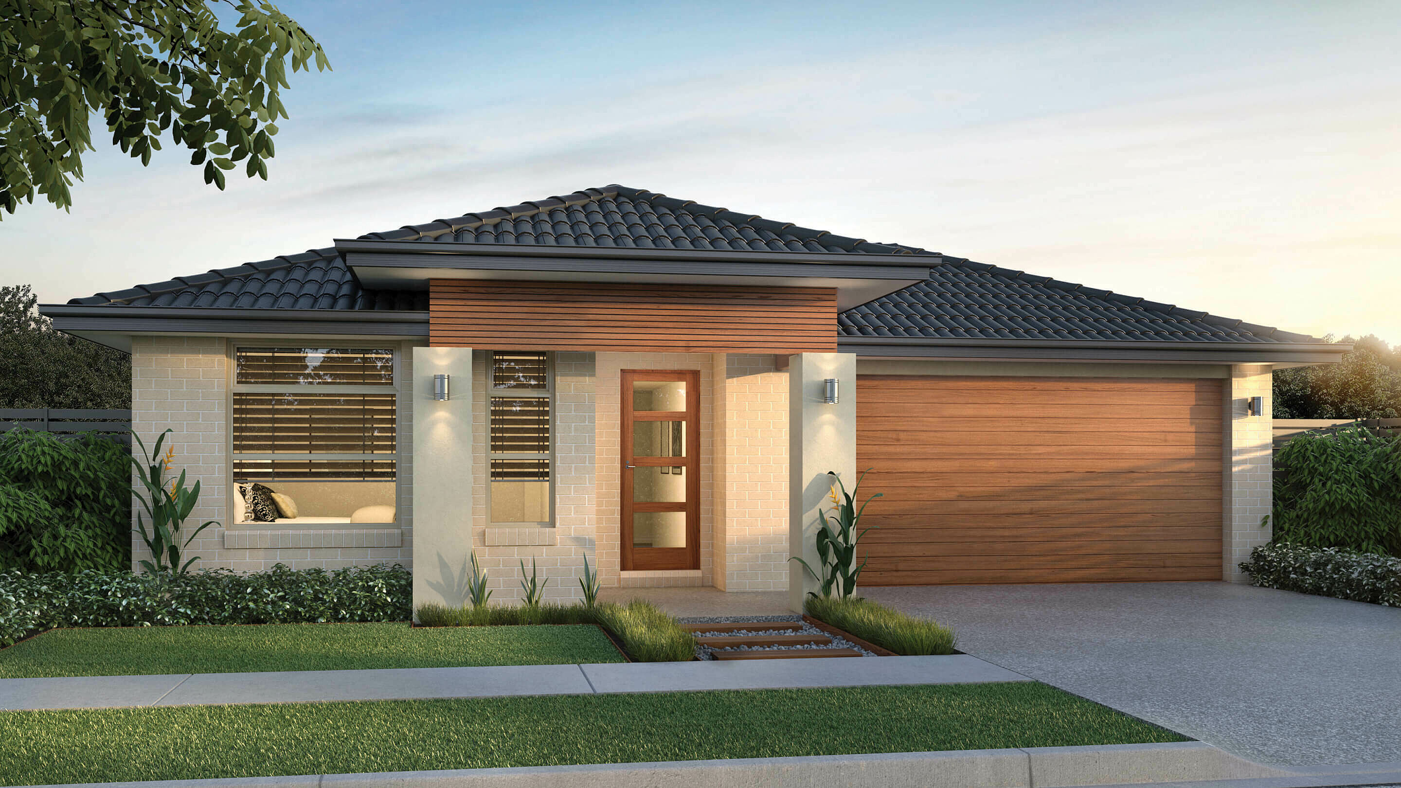 Newhaven facade kingsbridge homes